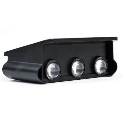 LED saulės energijos sieninis šviestuvas su jutikliu LED/2W/5V IP54