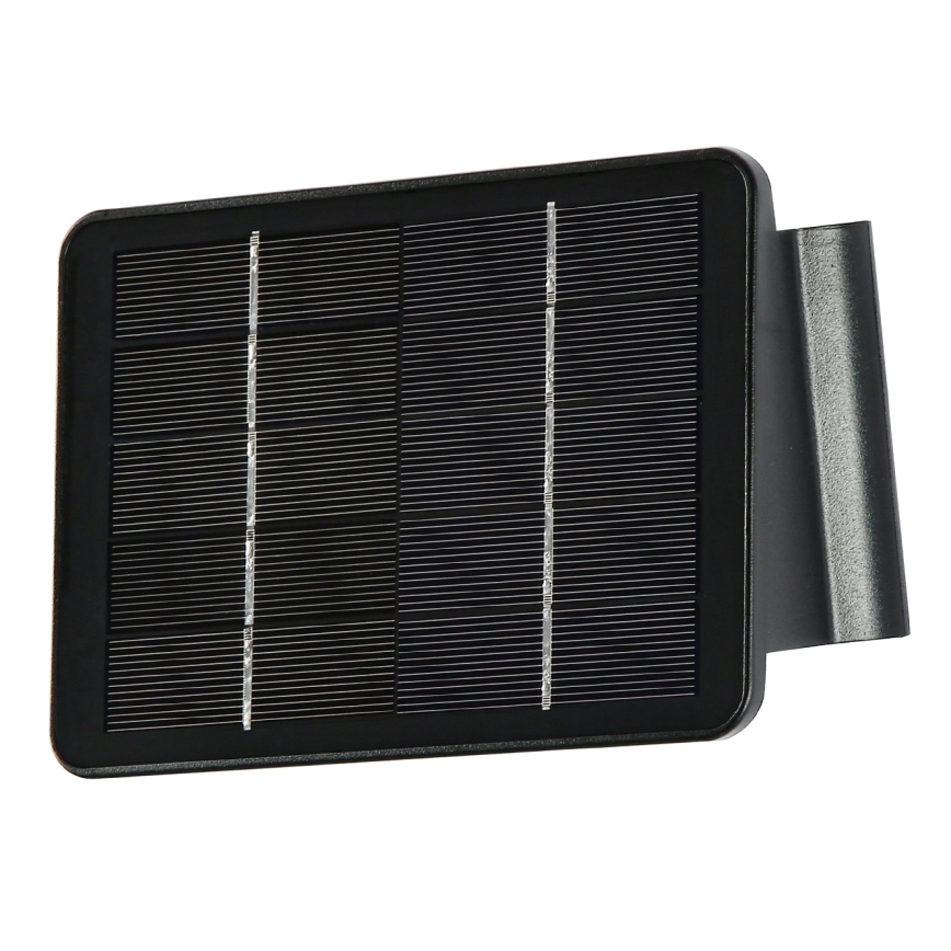 LED saulės energijos sieninis šviestuvas su jutikliu LED/2W/5V IP54