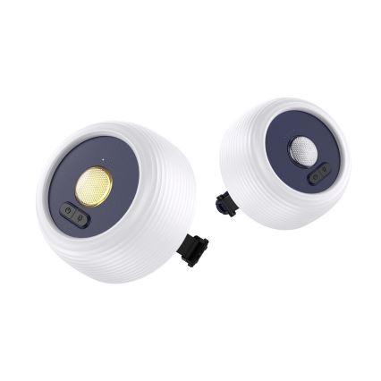 LED RGB Nešiojamas saulės įkraunamas lempa su LED grandinė LED/10W/5V 3600 mAh IP65