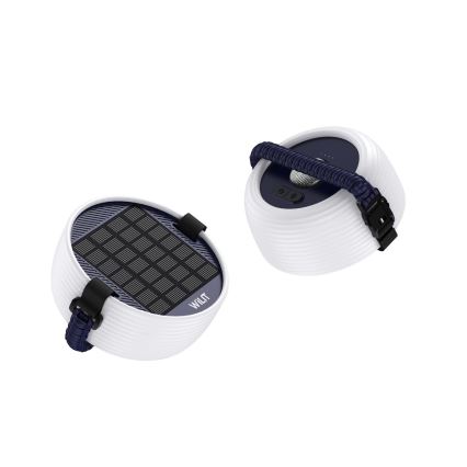 LED RGB Nešiojamas saulės įkraunamas lempa su LED grandinė LED/10W/5V 3600 mAh IP65