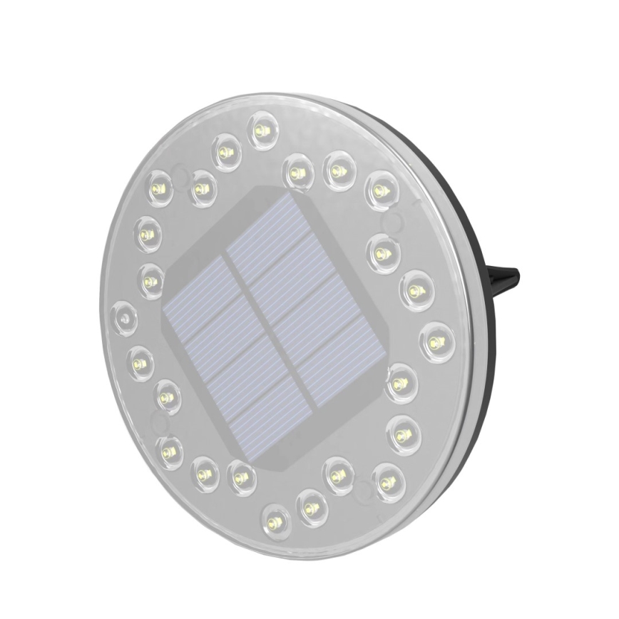 KOMPLEKTAS 4x LED Lauko saulės apšvietimas su jutikliu LED/0,048W/2V IP68