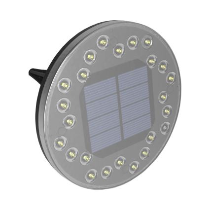 KOMPLEKTAS 4x LED Lauko saulės apšvietimas su jutikliu LED/0,048W/2V IP68