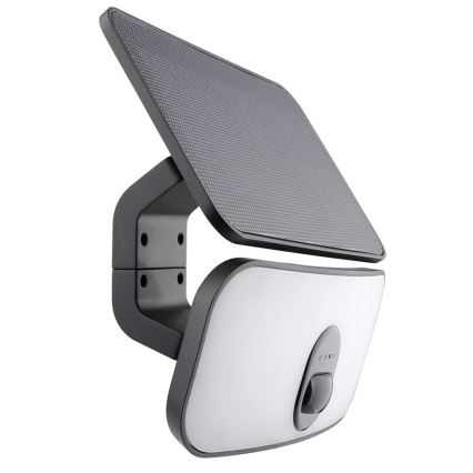 LED Saulės sieninis šviestuvas su jutikliu LED/13W/3,7V 4000K IP65 400 mAh