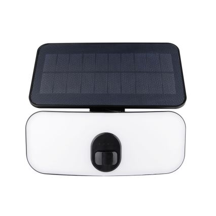 LED Saulės sieninis šviestuvas su jutikliu LED/13W/3,7V 4000K IP65 400 mAh