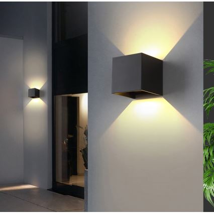 Immax 08510L - LED lauko sieninis šviestuvas DICE LED/6W/230V 3000K IP65