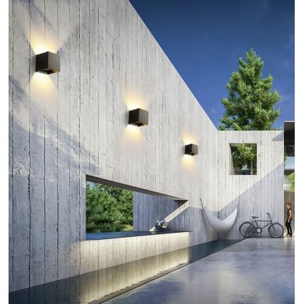 Immax 08510L - LED lauko sieninis šviestuvas DICE LED/6W/230V 3000K IP65