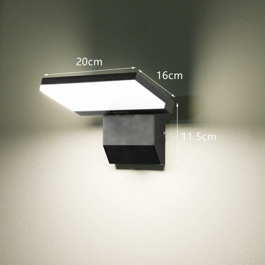 LED lauko sieninis šviestuvas MODERN LED/18W/230V IP65