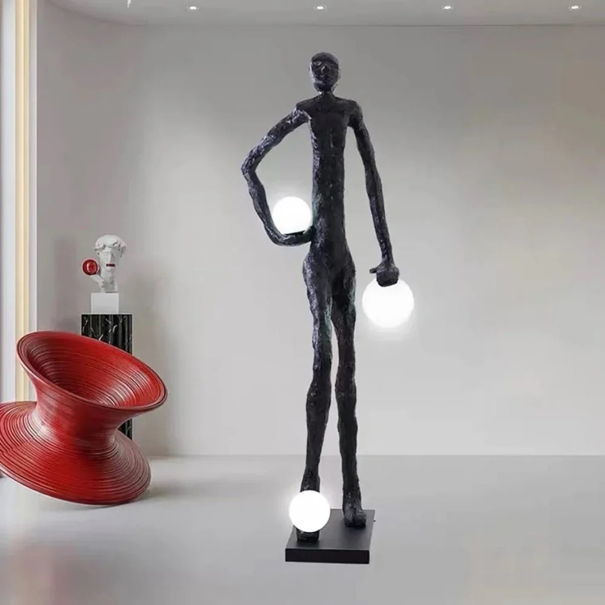 Pastatoma lempa SILUETTE 3xE27/60W/230V 185 cm Aura