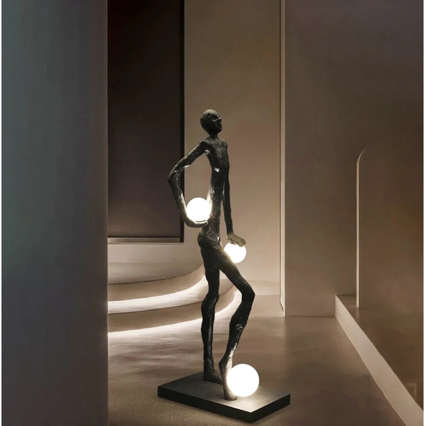 Pastatoma lempa SILUETTE 3xE27/60W/230V 185 cm Aura