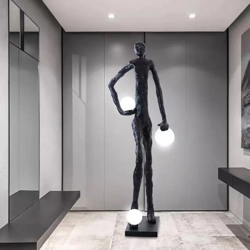 Pastatoma lempa SILUETTE 3xE27/60W/230V 185 cm Aura