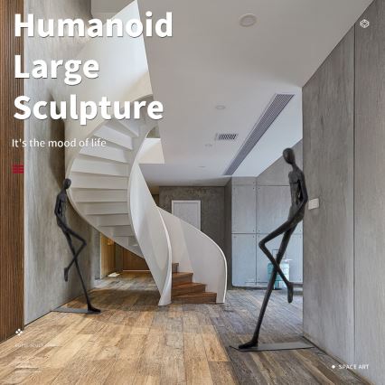 Dekoratyvinė skulptūra SILUETTE 190 cm Human Relax