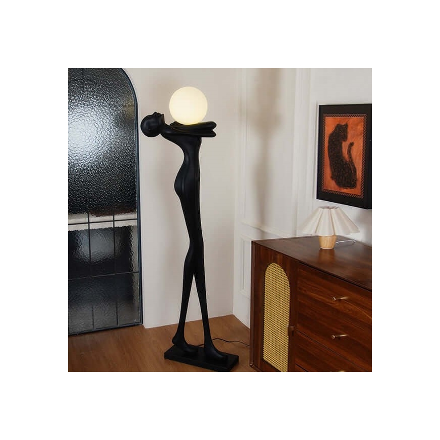 Grindinė lempa SILUETTE 1xE27/25W/230V 175 cm Moteris