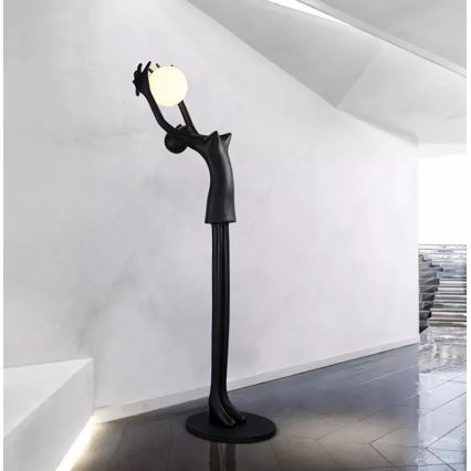Grindinis šviestuvas SILUETTE 1xE27/25W/230V 210 cm Human Girl