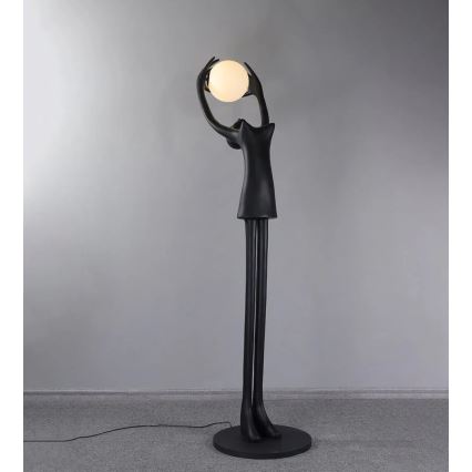 Grindinis šviestuvas SILUETTE 1xE27/25W/230V 210 cm Human Girl