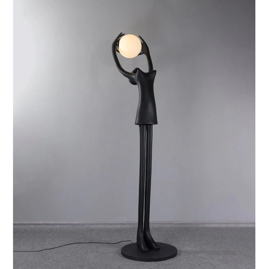 Grindinis šviestuvas SILUETTE 1xE27/25W/230V 210 cm Human Girl