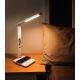 LED Pritemdoma stalinė lempa su belaidžiu įkrovimu QI ir USB KINGFISHER LED/8,5W/230V balta