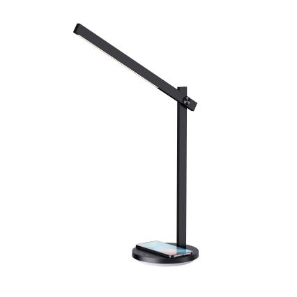 LED Reguliuojama stalinė lempa su belaidžiu įkrovimu QI BEAM LED/18W/230V 2800K/4000K/5000K