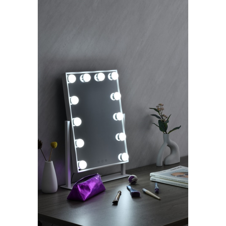 LED šviesos reguliavimas kosmetinis veidrodis MUST HAVE LED/12W/230V