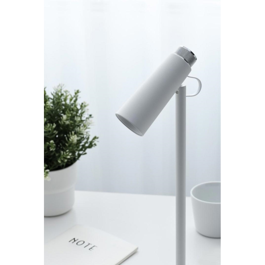 LED pritemdomas stalinis šviestuvas Su bevielis Qi įkrovimas TIT LED/12W/230V balta