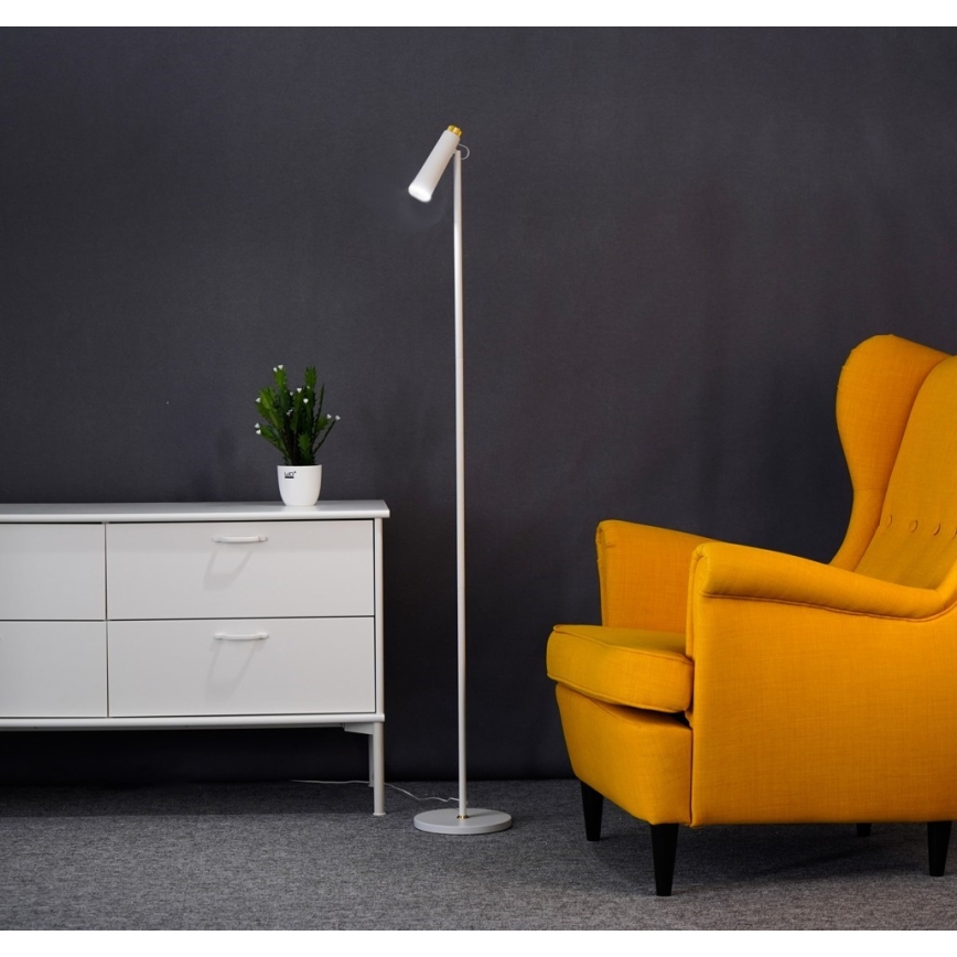 LED pritemdomas toršeras TIT LED/6W/230V balta