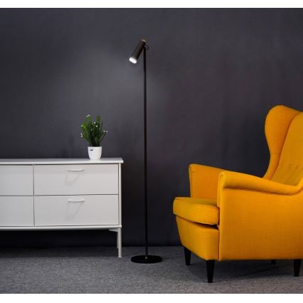 LED pritemdomas toršeras TIT LED/6W/230V juoda