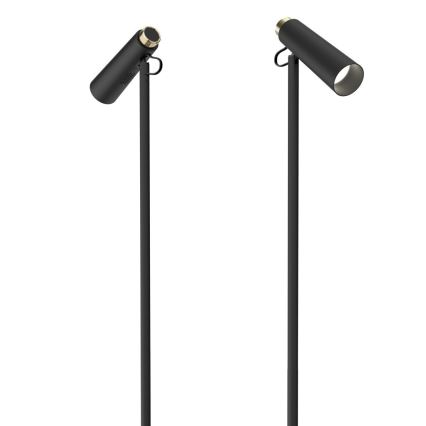LED pritemdomas toršeras TIT LED/6W/230V juoda