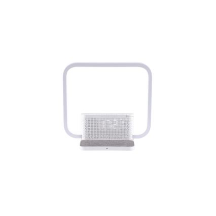 LED pritemdomas stalinis šviestuvas Su žadintuvas ir Qi įkrovimas LED/18W/230V balta