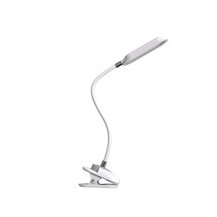 LED+CCT Dimeriuojama stalo lempa su spaustuku CLIP LED/7,5W/230V 3000/4200/5000K balta