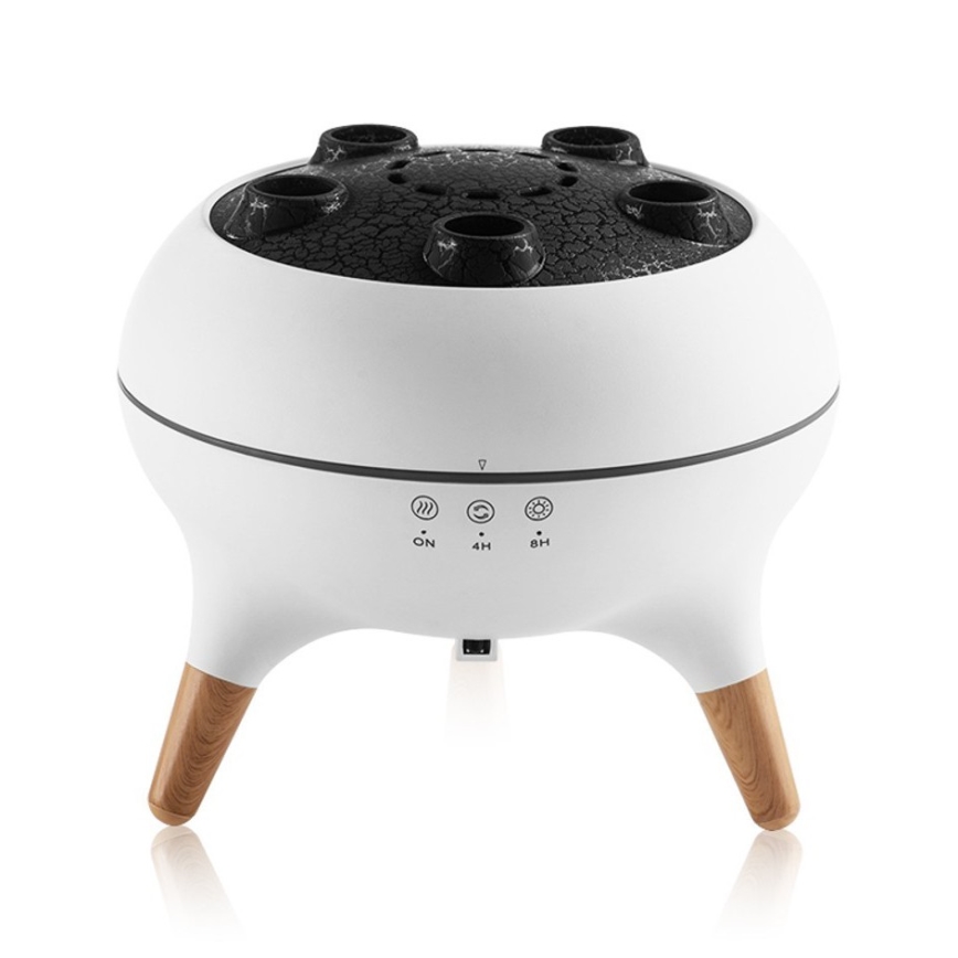 Immax 09104L - Aromaterapinis difuzorius ir oro drėkintuvas JELLYFISH LED/11W/5V