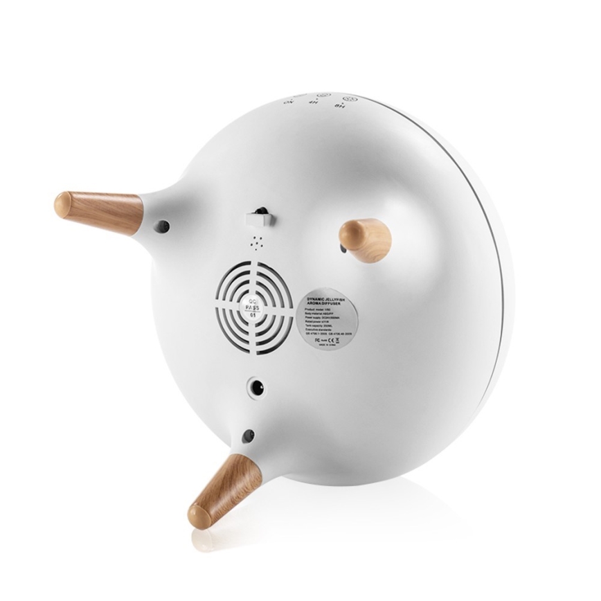 Immax 09104L - Aromaterapinis difuzorius ir oro drėkintuvas JELLYFISH LED/11W/5V