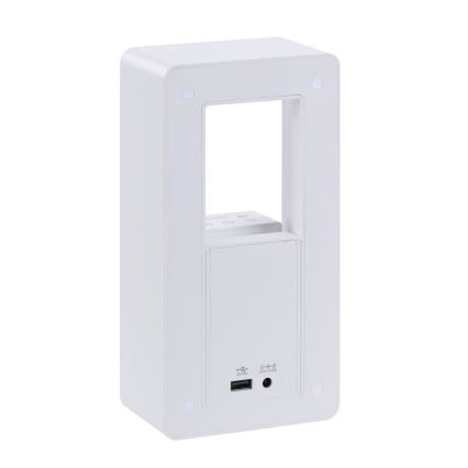 Stalinė LED lempa su žadintuvu ir įkrovimu CALM LED/3,5W/5V