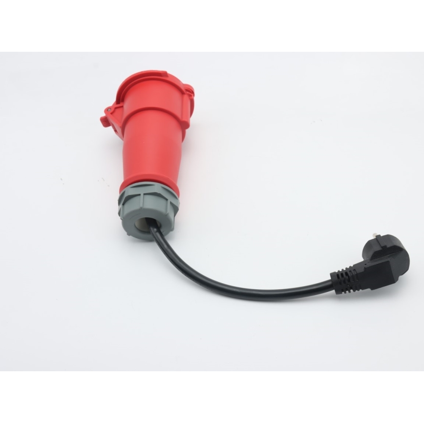 Immax - EV elektromobilių įkrovimo stotelė AC Type 2, 16 A/380 V + 230 V kištukas, 3,7 kW, 5 m, Tuya