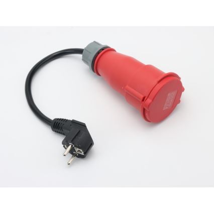 Immax - kelioninė EV įkrovimo stotelė elektromobiliams AC Type 2, 16 A/380 V, 11 kW + 230 V kištukas, 5 m, Wi-Fi (Tuya)