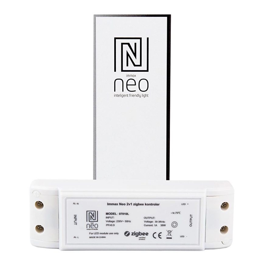 Immax NEO 07010L - Sujungimo įrenginys 2in1 38W/230V ZigBee