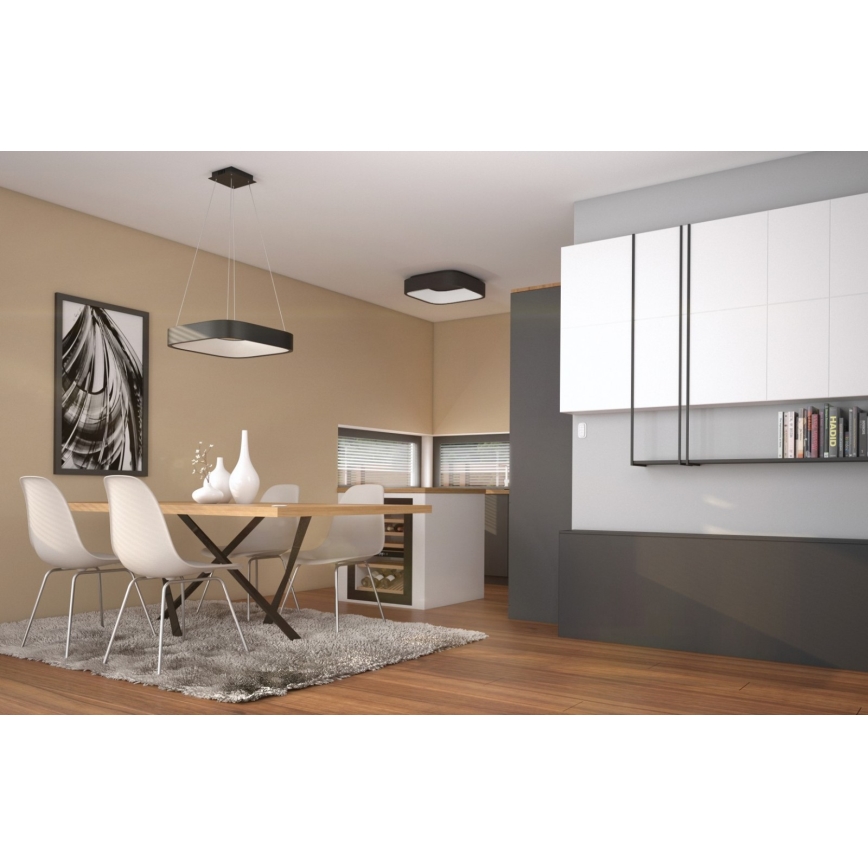 Immax NEO 07033L - LED reguliuojamas šviestuvas ant laido TOPAJA LED/36W/230V 45x45 cm Tuya + nuotolinis valdymas