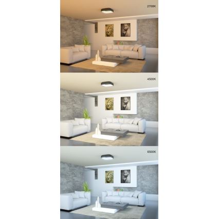 Immax NEO 07033L - LED reguliuojamas šviestuvas ant laido TOPAJA LED/36W/230V 45x45 cm Tuya + nuotolinis valdymas