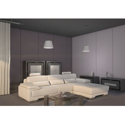 Immax NEO 07053L - LED RGBW reguliuojamas šviestuvas ant laido CONO 1xE27/8,5W/230V 32 cm Tuya + nuotolinis valdymas