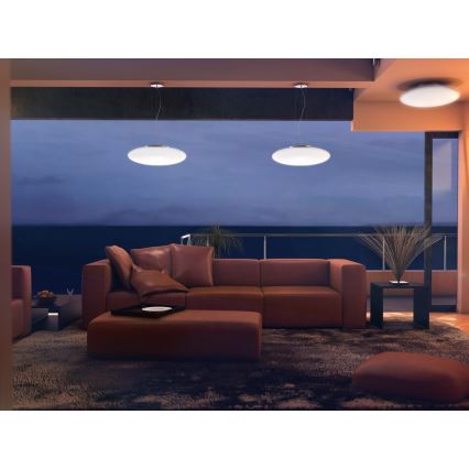 Immax NEO 07055L – LED RGB Reguliuojamas pakabinamas sietynas ELIPTICO 3×E27/8.5W/100–240V + VP Tuya