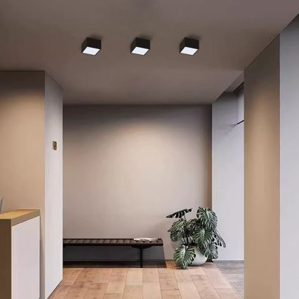 Immax Neo 07074L-15BD - KOMPLEKTAS 2x LED Pritemdomas lubinis šviestuvas CANTO 2xLED/12W/230V + nuotolinio valdymo pultas Tuya