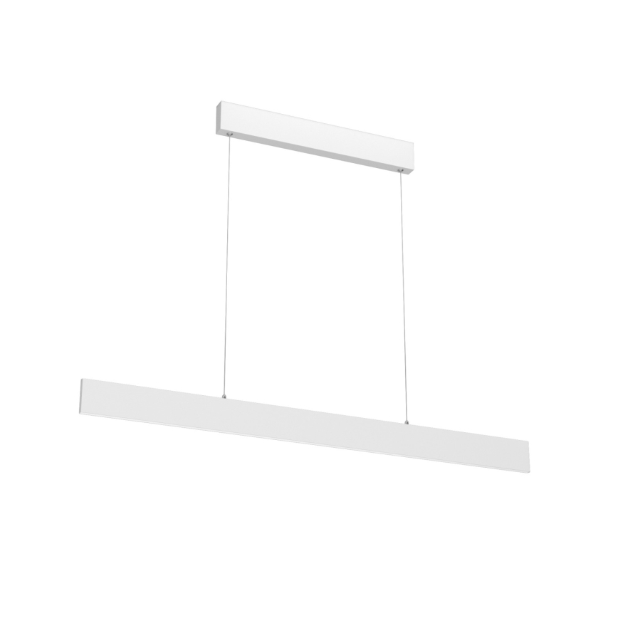 Immax NEO 07075L-LED Reguliuojamas pakabinamas sietynas LISTON baltas LED/18W/230V + VP Tuya