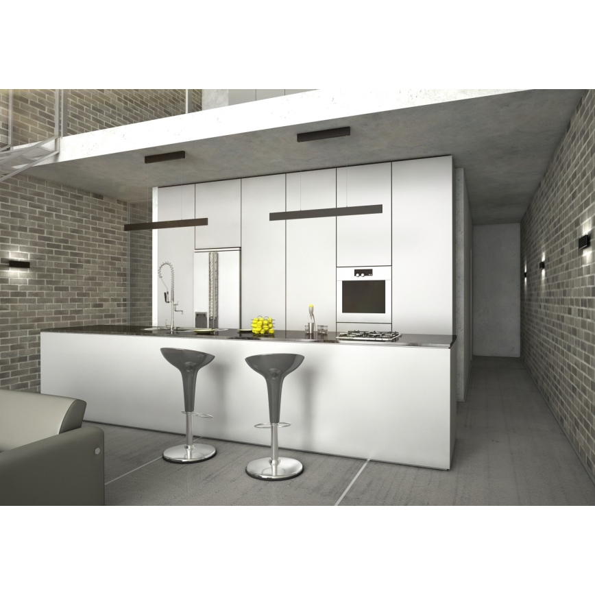 Immax NEO 07076L -  LED Reguliuojamas pakabinamas sietynas juodasLISTON LED/18W/230V + VP Tuya