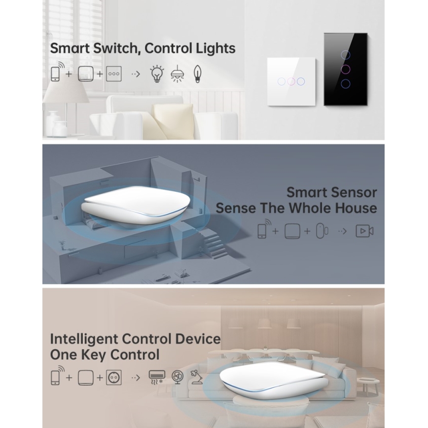 Immax NEO 07117-6 - MULTI BRIDGE PRO Išmanusis Zigbee 3.0 Wi-Fi