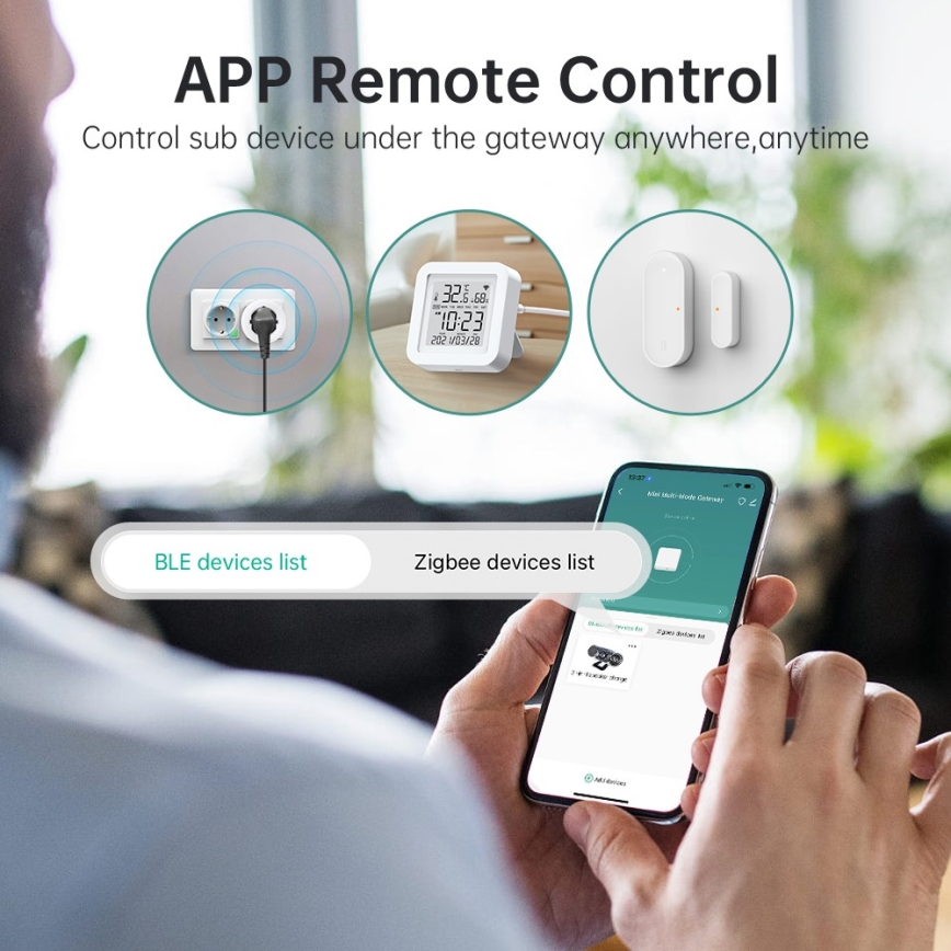 Immax NEO 07117-6 - MULTI BRIDGE PRO Išmanusis Zigbee 3.0 Wi-Fi