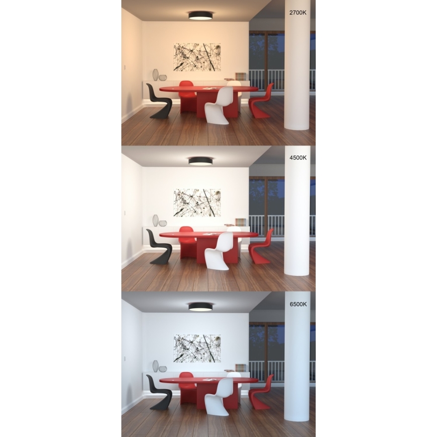 Immax Neo 07127L - LED Lubinis šviestuvas RONDATE LED/12W/230V ZigBee + VP auksinis Tuya