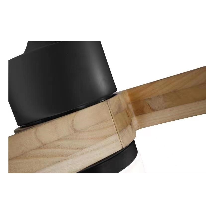 Immax NEO 07136-B - LED Pritemdomas lubinis ventiliatorius SOFISTICADO LED/18W/230V oak Wi-Fi Tuya + valdymo pultas