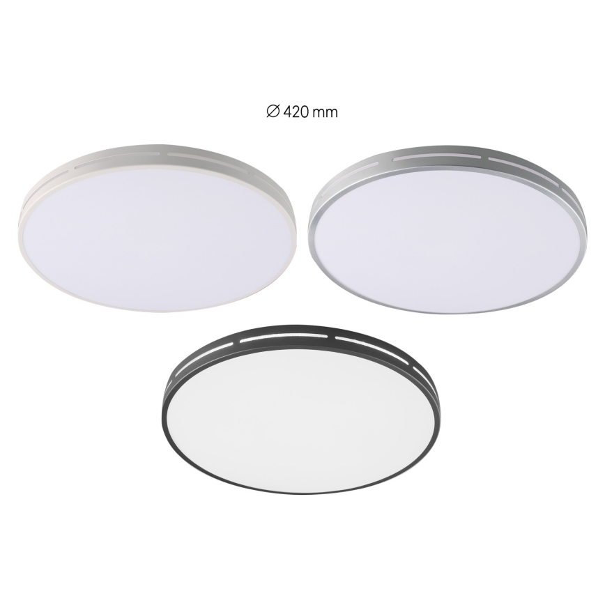 Immax NEO 07146-W42 - LED Pritemdomas lubinis šviestuvas NEO LITE VISTAS LED/24W/230V Tuya Wi-Fi balta + nuotolinio valdymo pultas