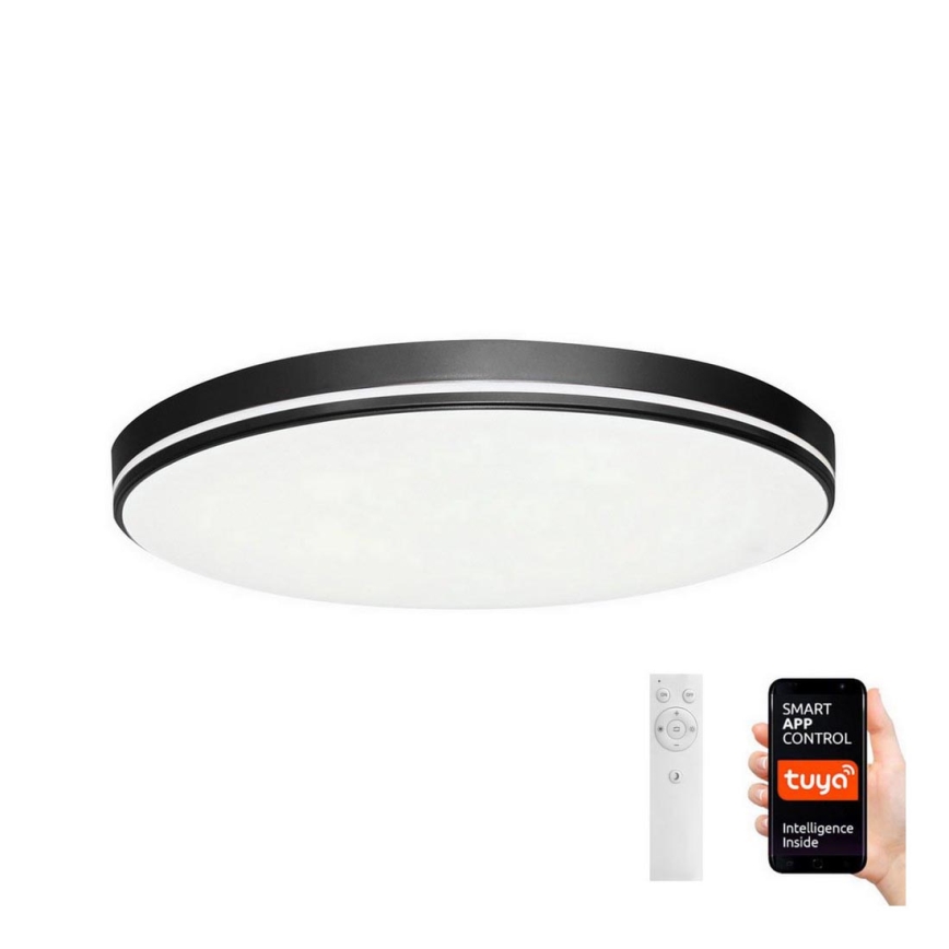 Immax NEO 07148-B40 - LED Reguliuojamas lubinis šviestuvas NEO LITE AREAS LED/24W/230V Tuya Wi-Fi juodas + valdymo pultas