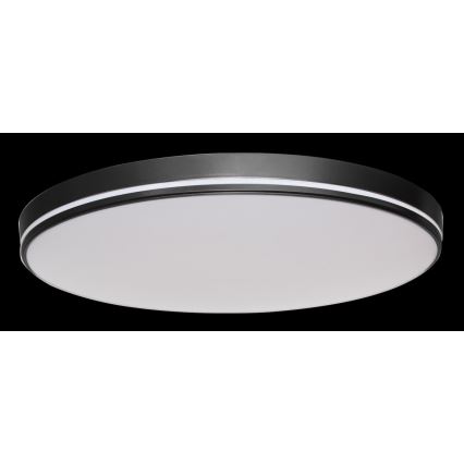 Immax NEO 07148-B51 - LED Reguliuojamas lubinis šviestuvas NEO LITE AREAS LED/48W/230V Tuya Wi-Fi juodas + valdymo pultas