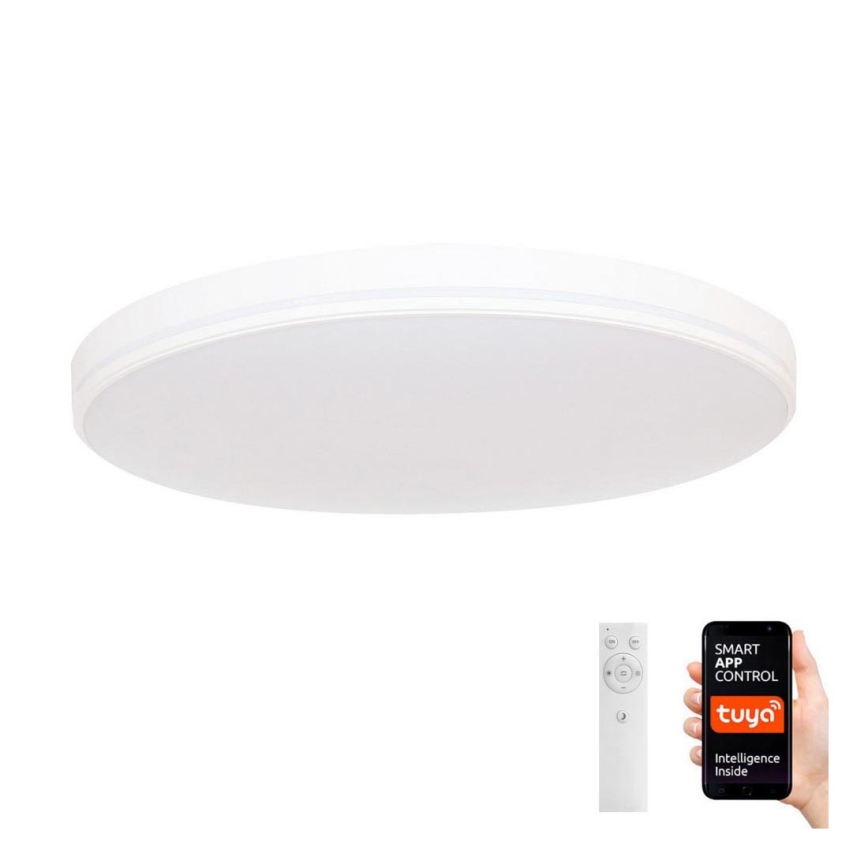 Immax NEO 07149-W51 - LED Reguliuojamas lubinis šviestuvas NEO LITE AREAS LED/48W/230V Tuya Wi-Fi baltas + valdymo pultas