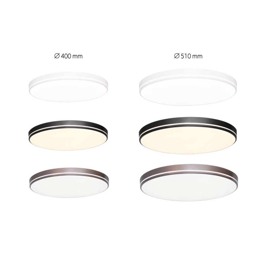 Immax NEO 07149-W51 - LED Reguliuojamas lubinis šviestuvas NEO LITE AREAS LED/48W/230V Tuya Wi-Fi baltas + valdymo pultas